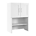 Bush Business Furniture Hampton Heights 30"W Bookcase Hutch, White, Standard Delivery 1 thumbnail image