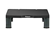 Fellowes® Monitor Riser, 4"H x 13 1/8"W x 13 1/2"D, Graphite