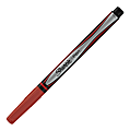Sharpie® Pen, Fine Point, 0.4 mm, Black Barrel, Red Ink