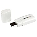 StarTech.com USB to Stereo Audio Adapter Converter 1 thumbnail image