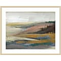 Amanti Art Northwest Cove II by Jennifer Goldberger Wood Framed Wall Art Print, 41”W x 33”H, Natural