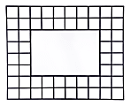 Zuo Modern Cuadritos Rectangular Mirror, 39 13/16"H x 31 15/16"W x 5/8"D, Black 1 thumbnail image