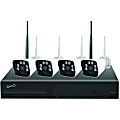 Supersonic Wireless Security Camera System with 4x FHD Indoor/Outdoor Cameras - Network Video Recorder, Camera - SC5004NVR 1 thumbnail image