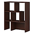 kathy ireland® Office by Bush Business Furniture Centura Bookcase Hutch, Century Walnut, Standard Delivery