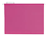 Pendaflex® Premium Reinforced Color Hanging File Folders, Letter Size, Pink, Pack Of 25 Folders