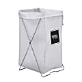 Royal Basket Trucks Hamper, Mesh Hamper Kit, 17"L x 15"W x 30"H, White 1 thumbnail image