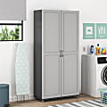Ameriwood™ Home Kendall 36" Utility Storage Cabinet, 5 Shelves, Gray 1 thumbnail image