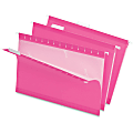 Pendaflex® Premium Reinforced Color Hanging Folders, Legal Size, Pink, Pack Of 25