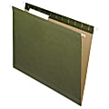 Pendaflex® Premium Reinforced Hanging Folders, 1/3 Cut, Letter Size, Standard Green, Pack Of 25