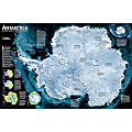 National Geographic Antarctica Satellite Map, Laminated, 31.25" x 20.25" 1 thumbnail image