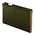 Pendaflex® Premium Reinforced Extra-Capacity Hanging Folders, 1" Expansion, Legal Size, Green, Pack Of 25
