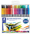 STAEDTLER - Twin-tip marker - assorted colors - 0.5-0.8 mm / 3 mm - narrow / broad (pack of 72) 1 thumbnail image