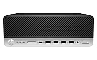 HP ProDesk 600 G3 SFF Refurbished Desktop PC, Intel® Core™ i7, 16GB Memory, 2TB Solid State Drive, Windows® 10 Pro