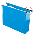 Pendaflex® SureHook® Pocket Reinforced Box Files, 2" Expansion, Letter Size, Blue, Pack Of 25