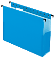 Pendaflex® SureHook® Pocket Reinforced Box Files, 3" Expansion, Letter Size, Blue, Pack Of 25