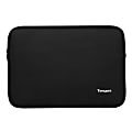 Targus® Bonafide Sleeve For 15.6" Laptops, Black 1 thumbnail image