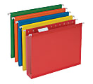 Pendaflex® Premium Reinforced Color Extra-Capacity Hanging Folders, Letter Size, Assorted Colors (No Color Choice), Pack Of 25