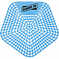 Genuine Joe Urinal Screens - Lasts upto 30 Days - Dual Sided Design - 10 / Carton - Blue 1 thumbnail image