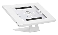 Mount-It! Anti-Theft Tablet Countertop Stand/Wall Mount, 7”H x 9-3/4”W x 14-1/4”D, White 1 thumbnail image