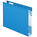 Pendaflex® Premium Reinforced Color Extra-Capacity Hanging Folders, Letter Size, Blue, Pack Of 25 1 thumbnail image