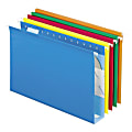 Pendaflex® Premium Reinforced Color Extra-Capacity Hanging Folders, Legal Size, Assorted Colors (No Color Choice), Pack Of 25