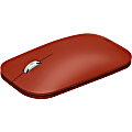 Microsoft Surface Mobile Mouse - BlueTrack - Wireless - Bluetooth/Radio Frequency - 2.40 GHz - Poppy Red - Scroll Wheel - 3 Button(s) - Symmetrical