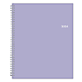 2024 Blue Sky™ Leeya Weekly/Monthly Planning Calendar, 8-1/2" x 11", Lavender, January to December