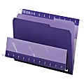 Pendaflex® Color Interior File Folders, 1/3 Cut, Letter Size, Violet, Pack Of 100
