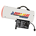 DuraHeat GFA60A 30K-60K BTUs Propane(LP) Forced Air Heater - Multi-fuel - Propane - 8792.13 W to 17.58 kW - 1500 Sq. ft. Coverage Area - 120 V AC - 15 A - Freestanding - White
