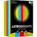 Astrobrights® Everyday Smooth Colored Multi-Use Print & Copy Paper, Letter Size (8 1/2" x 11"), 24 Lb, Assorted Colors, Case Of 1000 Sheets