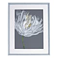 Lorell® White Flower Design Framed Abstract Art, 27-1/2" x 35-1/2", Design I 1 thumbnail image