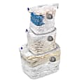 Honey-Can-Do Vacuum Cubes Combo Pack, Clear, Pack Of 3