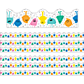 Carson Dellosa Education Scalloped Borders, Happy Friends, 39’ Per Pack, Set Of 6 Packs 1 thumbnail image