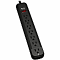 Eaton Tripp Lite Series Power Strip 7 Outlet NEMA 5-15R AC 25' Cord 5-15P Black Housing - Power strip - PS725B 1 thumbnail image