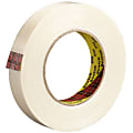 3M® 898 Strapping Tape, 3/4" x 60 Yd., Clear, Case Of 48