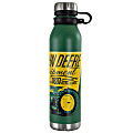 John Deere Stainless Steel Thermal Bottle With Cap And Carry Loop, 25.5 Oz, Green 1 thumbnail image