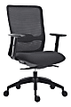 Lorell® SOHO Fabric High-Back Chair, Black