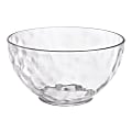 Amscan Hammered Plastic Bowls, 11 Oz, Clear, Set Of 3 Bowls 1 thumbnail image