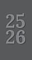 2025-2026 Willow Creek Press 2-Year Monthly Checkbook Calendar, 6-1/2” x 3-1/2”, Charcoal, January 2025 To December 2026, O46920 1 thumbnail image