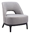 Zuo Mistley Accent Chair, Gray 1 thumbnail image
