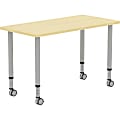 Lorell Attune-adjustable Multipurpose Rectangular Table -  - 69582 1 thumbnail image