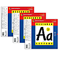 Creative Teaching Press® Designer Letters, 4", Stylish Black, 235 Pieces Per Pack, Set Of 3 Packs