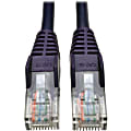 Tripp Lite 25ft Cat5 Cat5e Snagless Molded Patch Cable UTP Purple RJ45 M/M 25' 1 thumbnail image