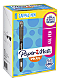 Paper Mate® InkJoy Gel 600ST Stick Pens, Medium Point, 0.7 mm, Black Barrel, Jet Black Ink, Pack of 36 Pens 1 thumbnail image