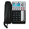 AT&T ML17939 2-Line Corded Phone with Speakerphone & Digital Answering System, Black