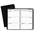 AT-A-GLANCE® DayMinder® Weekly Appointment Book/Planner, Smooth Untextured Cover, 4 7/8" x 8", Black, January to December 2019