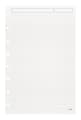 TUL® Discbound Refill Pages, Junior Size, Narrow Ruled, 300 Sheets, White