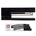 JAM Paper® 2-Piece Office Stapler Set, 1 Stapler & 1 Pack of Staples, Black