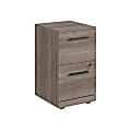 Sauder® Affirm 19”D Vertical 2-Drawer Mobile File Cabinet With Lock, Hudson Elm 1 thumbnail image