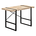 Monarch Specialties Randy 49"W Computer Desk, Natural 1 thumbnail image